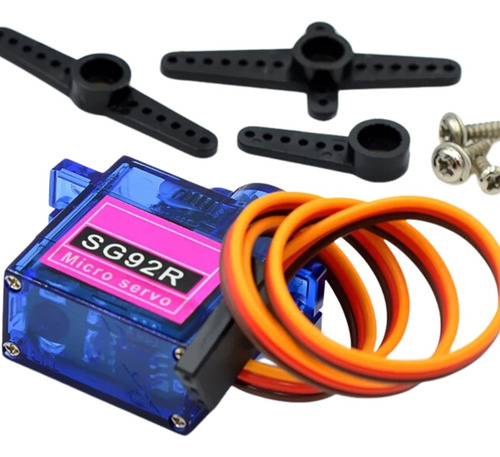 Micro Servo Motor Sg92r 180° Tower Pro 9g 2,5kg Aeromodelo