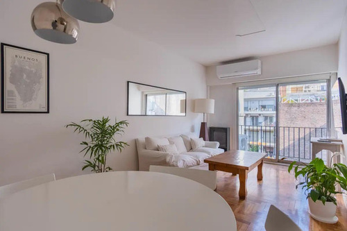 Departamento Amoblado 3 Ambientes En Alquiler En Palermo Chico