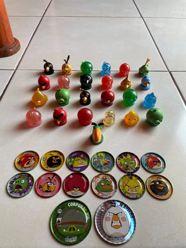 Figuras Angry Birds Vuala 2024 Semicoleccion.