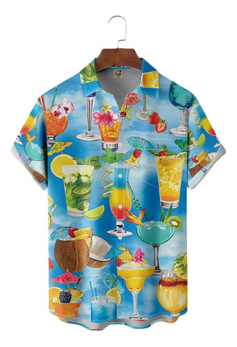 Hawaii Unisex Flamingo Flor Camisa, Camisa De Playa T