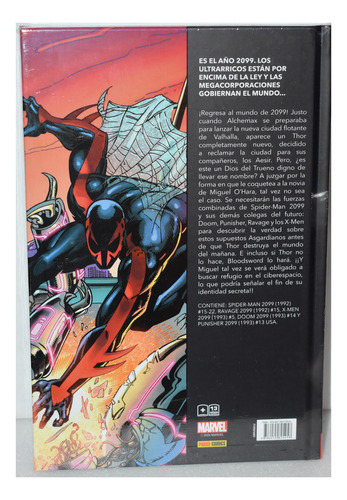 Spider-man 2099 Volumen 3: La Caída Del Martillo, De Peter David. Spider-man 2099, Vol. 3. Editorial Panini, Tapa Dura En Español, 2024