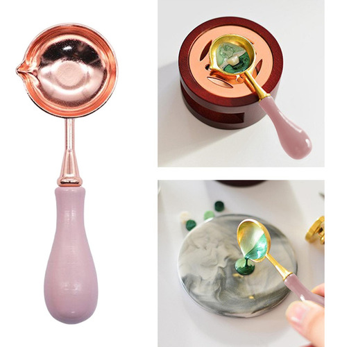 2 Uds Cuchara De Sellado De Cera Para Manualidades Diy