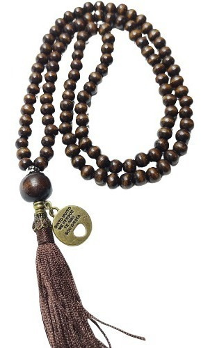 Imagem 5 de 7 de Japamala 108 Contas Madeira Hooponopono + Pulseira 27 Contas