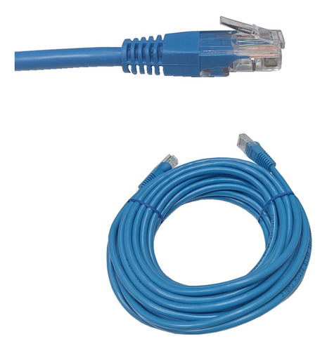 Cable De Red Patch Cord Cat5e 10 Metros Rj45