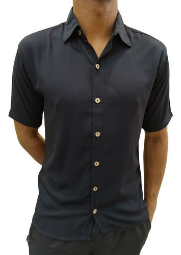 Camisa Masculina Visco-linho Linha Premium Social