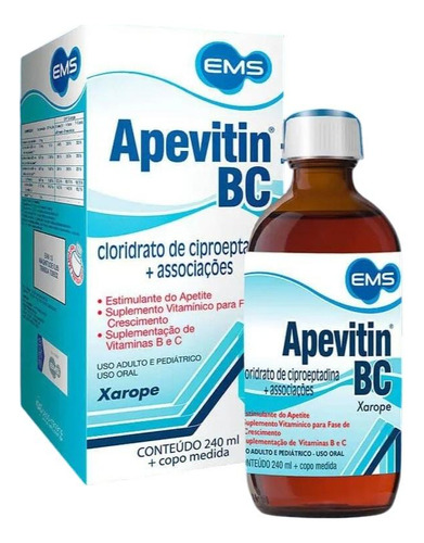 Kit Apevitin Bc Com 2 Unidades De 240ml Cada