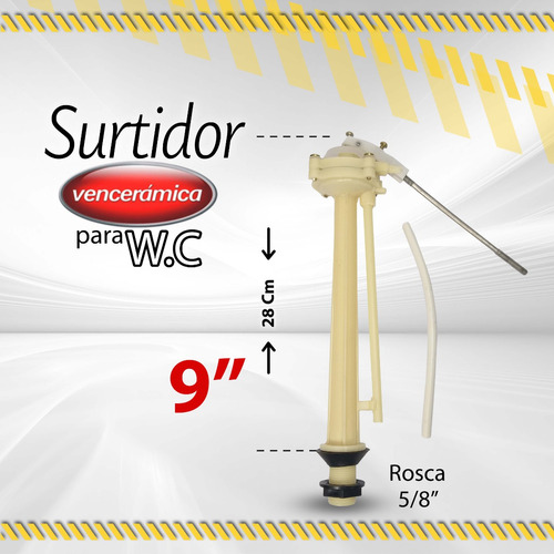 Surtidor Para Wc Venceramica Antisifon 9  / C09871