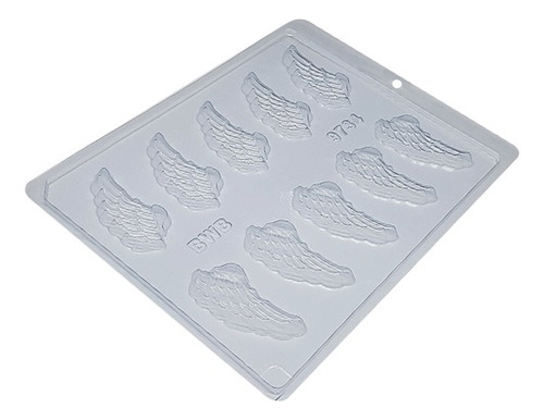 Kit 3 Forma Asas De Anjo Simples Sem Silicone C.9734 Bwb