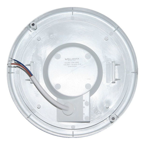 Imagen 2 de 8 de Lampara Led Vapoleta Redonda, 12w Ip54 6500k