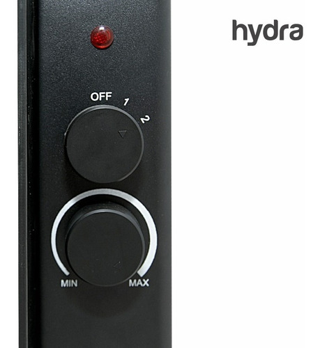 Panel Vitro Calefactor Eléctrico Convector Hydra 2000w Calor