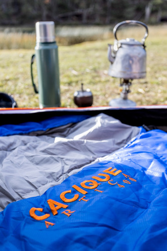 Imagen 8 de 10 de Bolsa De Dormir Cacique Artica 400 Poliester - Extrema -12°c