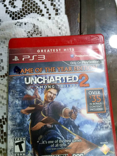 Uncharted 2 Usado Para El Ps3