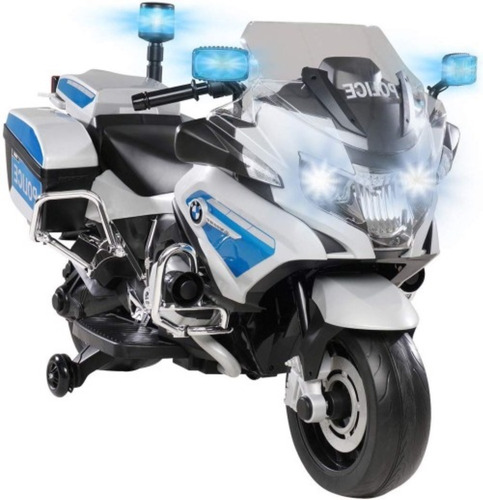 Moto A Batería Police  Xl Para Niños Y Niñas Bmw Licenciado