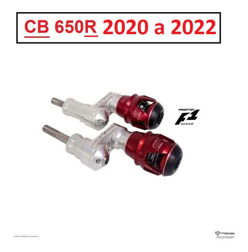 Imagem 1 de 4 de Slider Procton Racing Modelo F1 Cb650r Cb 650r 2020
