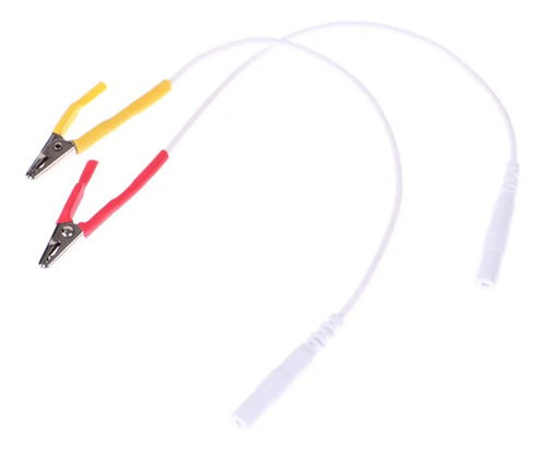4 Electrodos Tipo Caiman Para Tens/ems Electropuncion Fisio