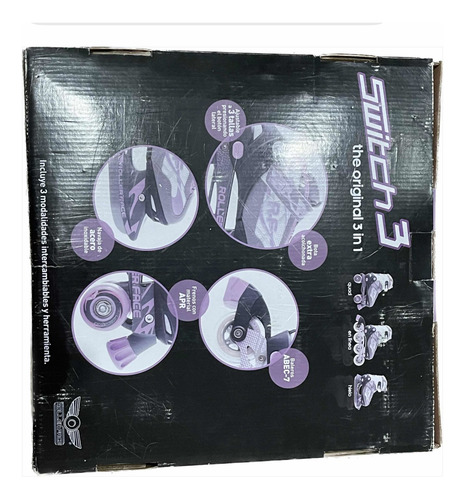 Patines Roller Face Switch 3 ( Tres Maneras Diferentes ) (Usado)
