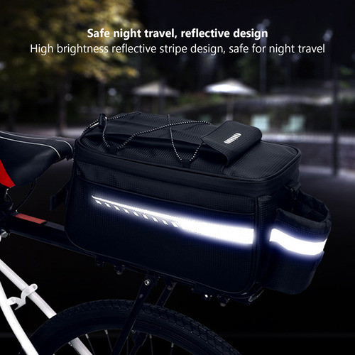 Bolsa Portaequipajes Trasera Para Bicicleta, Equipo De Equit