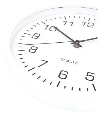 Reloj De Pared Free Home 30 Cm Blanco Reloj De Pared Tk668