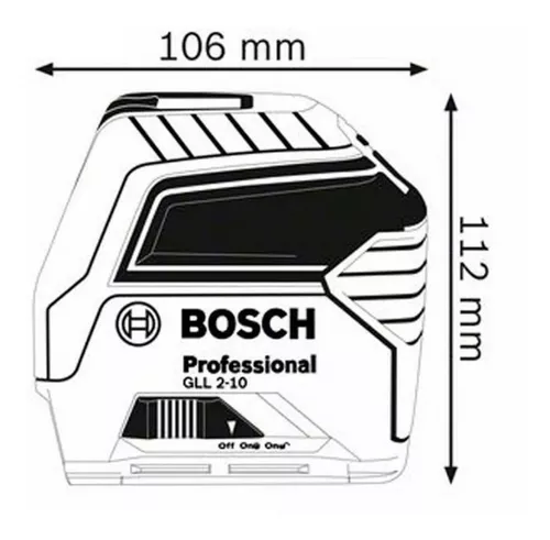 Nivel Láser Autonivelante Bosch GLL2-10 - Bosch