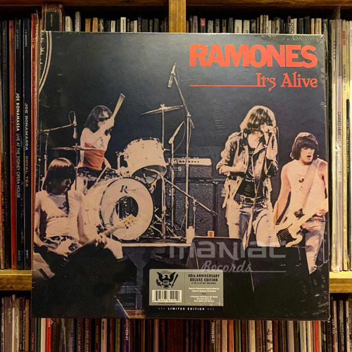 Ramones It's Alive  40th Anniversary Deluxe Edition