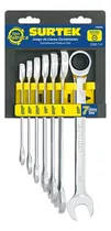 Comprar Juego Llaves Combinadas Con Matraca Medida Pulgada 7 Pz