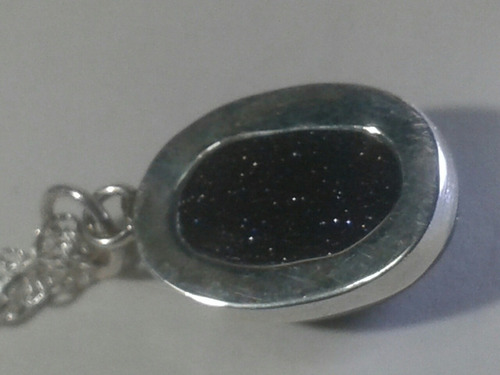 347 Se Vende Piedra De Lluvia De Plata Montada En Plata Ley