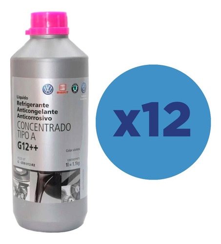 Caja X 12 Botellas Liq Refrigerante Concentrado G12++