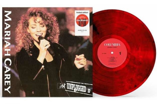 Mariah Carey Mtv Unplugged Vinilo Rojo Mármol Target Hero