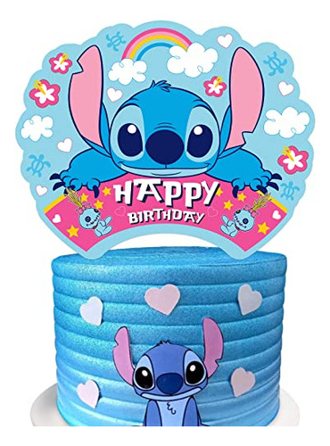 Artículos de fiesta de Lilo and Stitch, decoración para un par de tartas