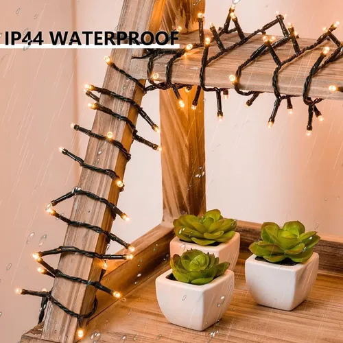 Luces De Árbol De Navidad Led Gresonic, 1000 Led 656 Pies