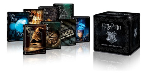 4k Ultra Hd + Blu-ray Harry Potter Collection Steelbook