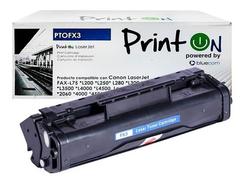 Toner Generico Printon Fx3 Compatible Con Canon