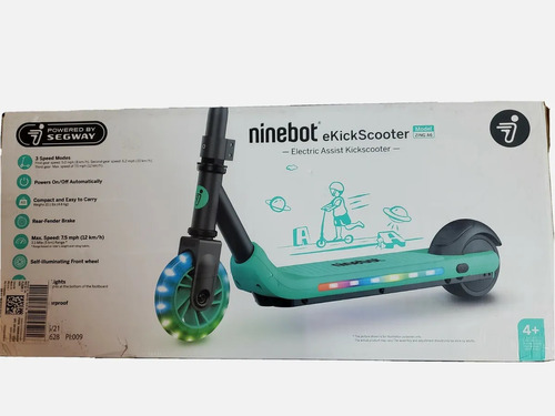 Monopatin Eléctrico Ninebot P/ Niños +4 C/ Luces Recargable