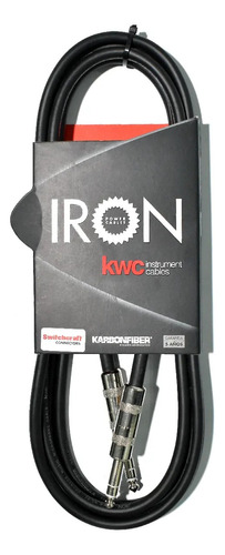 Cable Kwc Iron 8557 Stereo 3 Mtr Plug Plug 1/4