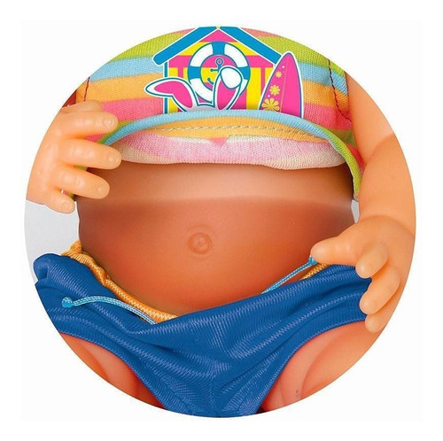 Boneco BebĂȘ Cicciobello Sunny Fica Bronzeado - 4887 Dtc