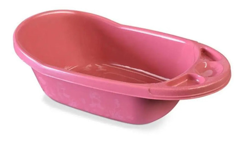 Banheira Bebe Infantil 30 Litros Meninas Ergonomica Porta