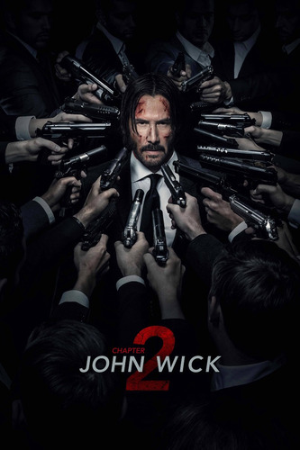 Posters Cine John Wick 2 Lona Peliculas 90x60 Cm