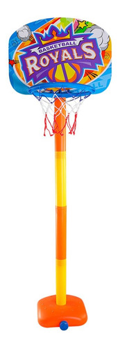 Cesta De Basquete Com Tabela Bola E Bomba Infantil
