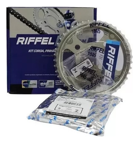 Kit Transmision Riffel Honda Glh 150 Piñon 15d Corona 43d 