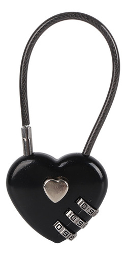 Heart Shape De 3 Dígitos Código Combinación De Equipaje