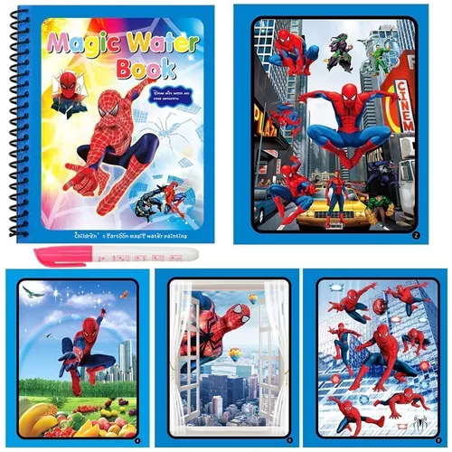 Kit Colorir Homem Aranha