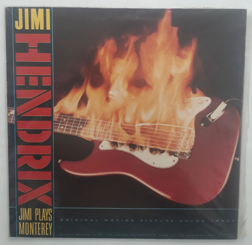 Lp Vinil (nm) Jimi Hendrix Jimi Plays Monterey Ed Br 1986