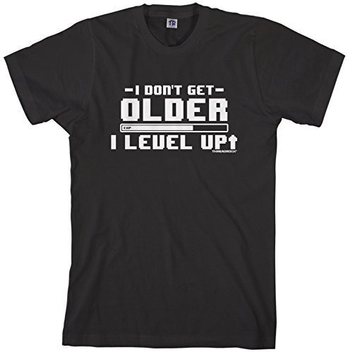 Threadrock Camiseta De Hombre I Don't Get Older I Level Up