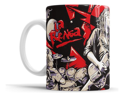 Taza Cerámica La Renga Banda Rock Nacional