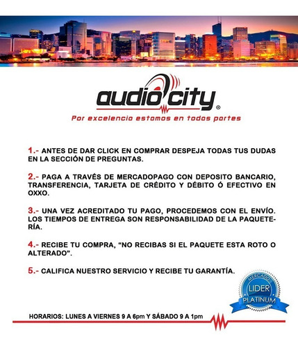 Set De Medios Focal 6.5 PuLG Rse-165 Auditor 120 Watts 60rms