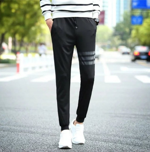 Pantalones Delgado Jogging Deporte Gimnasio Casual