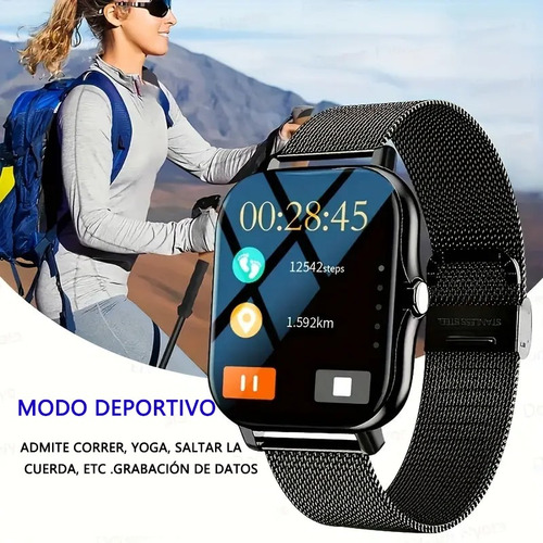Reloj Inteligente Bluetooth Resistente Al Agua Con Llamadas