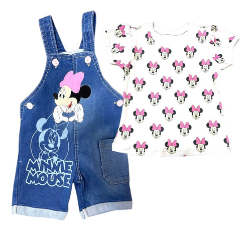 Conjunto Braga Short Minnie