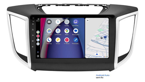 Multimidia Hyundai Creta Android 14 4gb Octacore 9p Voz 4g