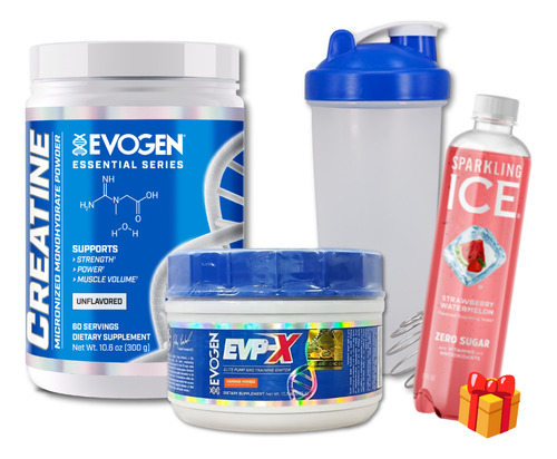 Pack Evp-x 40 Serv. + Creatina Evogen 300g